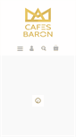 Mobile Screenshot of cafesbaron.com